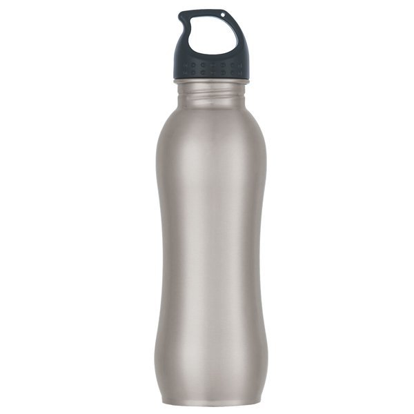 Stainless Steel Grip Bottle, 25oz.