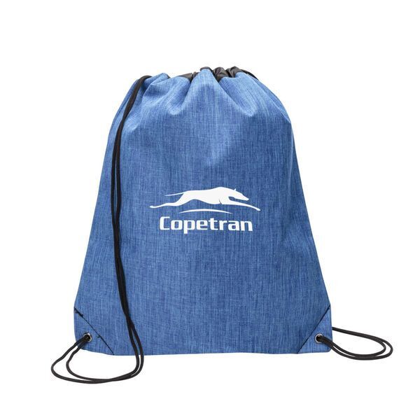 Shenandoah Heather Polyester Drawstring Bag