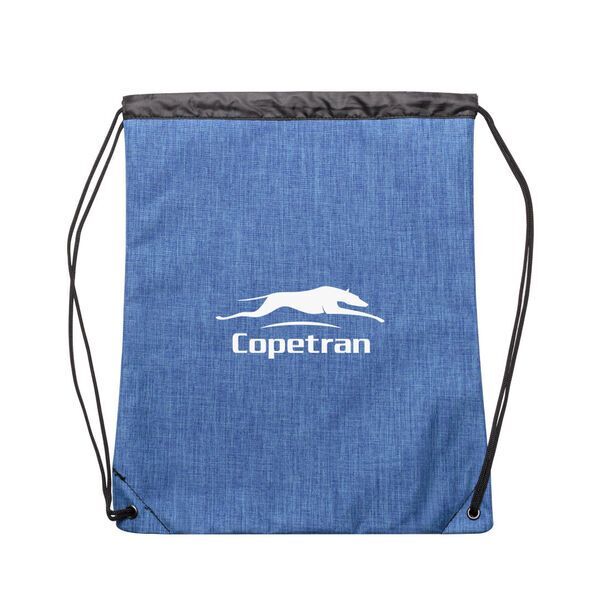 Shenandoah Heather Polyester Drawstring Bag