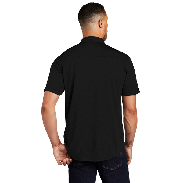 OGIO® Gravitate Poly Full Button Men's Polo