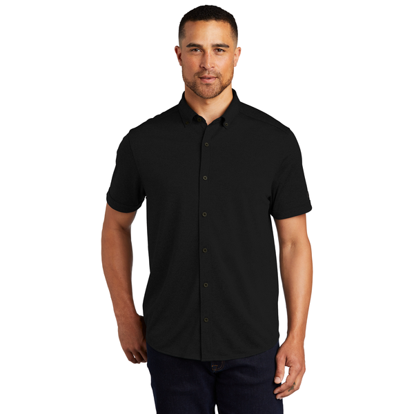 OGIO® Gravitate Poly Full Button Men's Polo