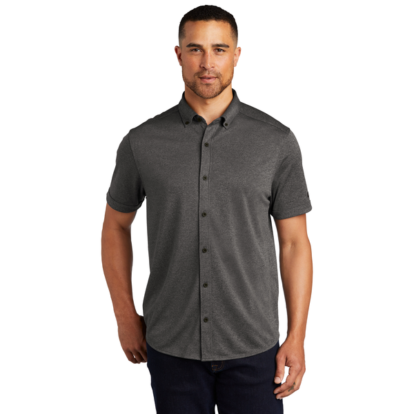 OGIO® Gravitate Poly Full Button Men's Polo
