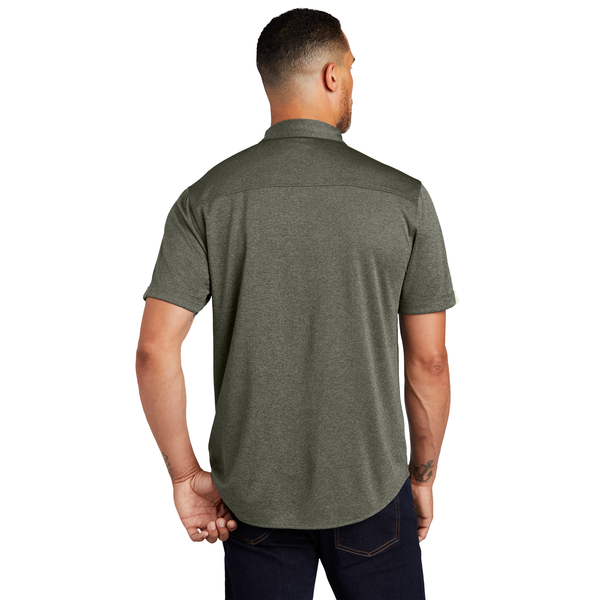 OGIO® Gravitate Poly Full Button Men's Polo
