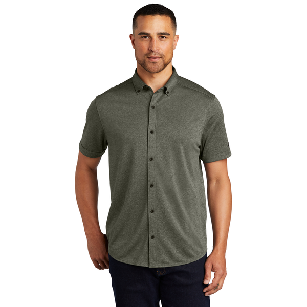 OGIO® Gravitate Poly Full Button Men's Polo