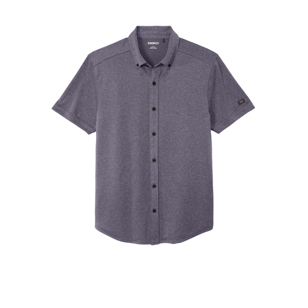 OGIO® Gravitate Poly Full Button Men's Polo
