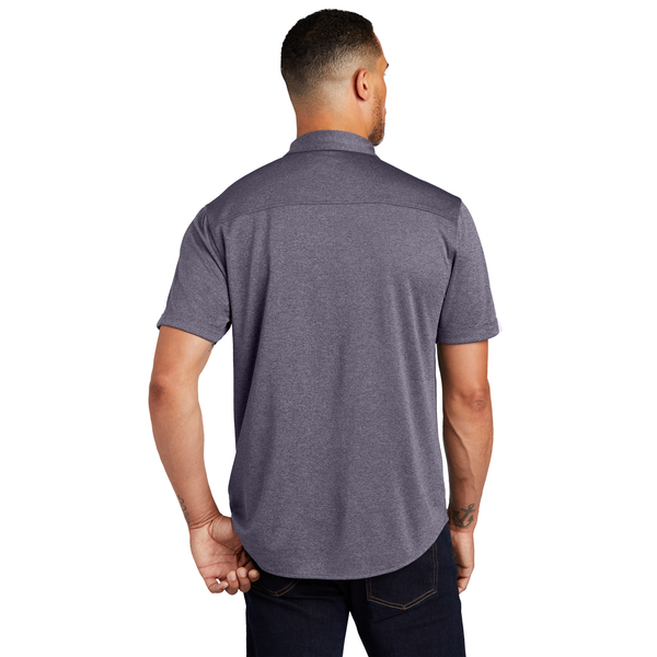 OGIO® Gravitate Poly Full Button Men's Polo
