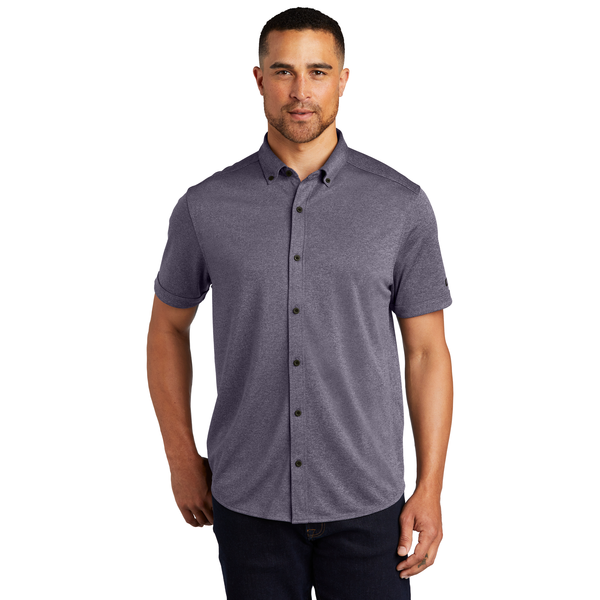 OGIO® Gravitate Poly Full Button Men's Polo