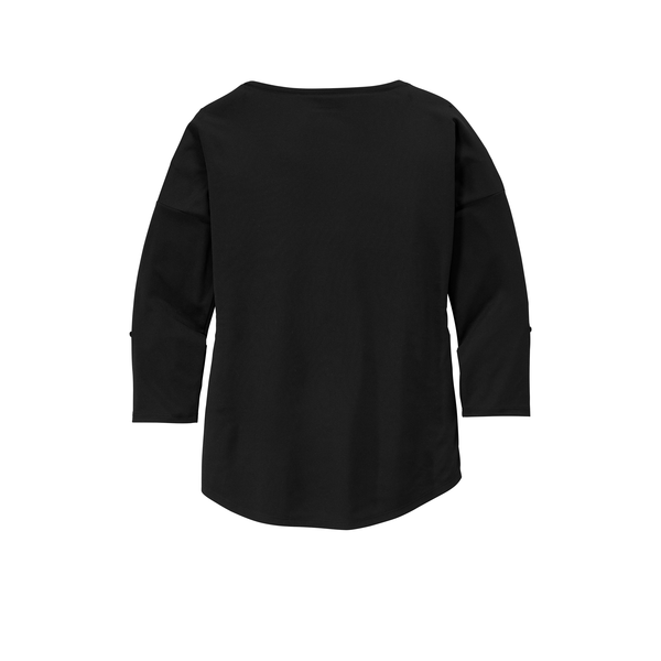 OGIO® Gravitate Poly Scoop Ladies' 3/4 Sleeve Top