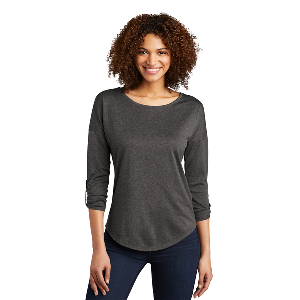 OGIO® Gravitate Poly Scoop Ladies' 3/4 Sleeve Top