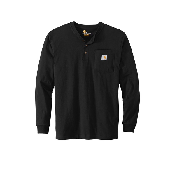 Carhartt® Long Sleeve Men's Henley Work T-Shirt