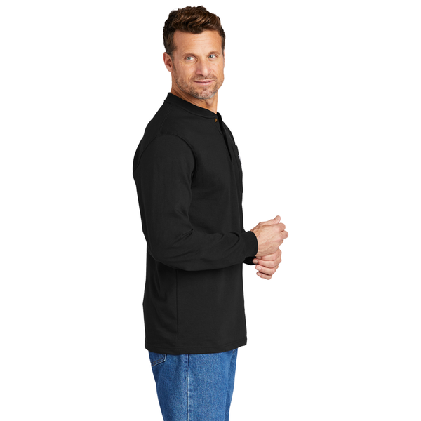Carhartt® Long Sleeve Men's Henley Work T-Shirt