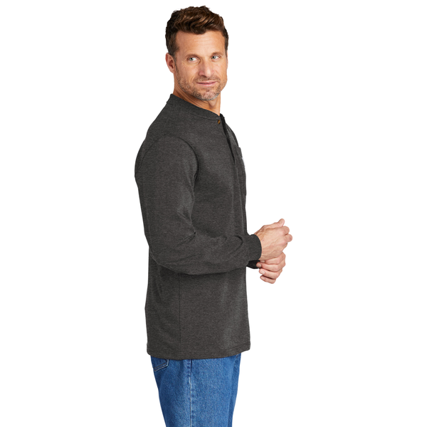 Carhartt® Long Sleeve Men's Henley Work T-Shirt