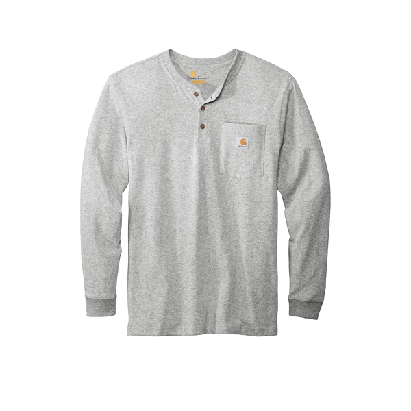 Carhartt® Long Sleeve Men's Henley Work T-Shirt