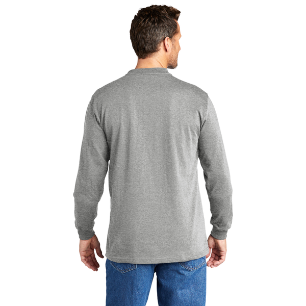Carhartt® Long Sleeve Men's Henley Work T-Shirt
