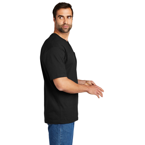Carhartt® Short Sleeve Men's Henley Work T-Shirt