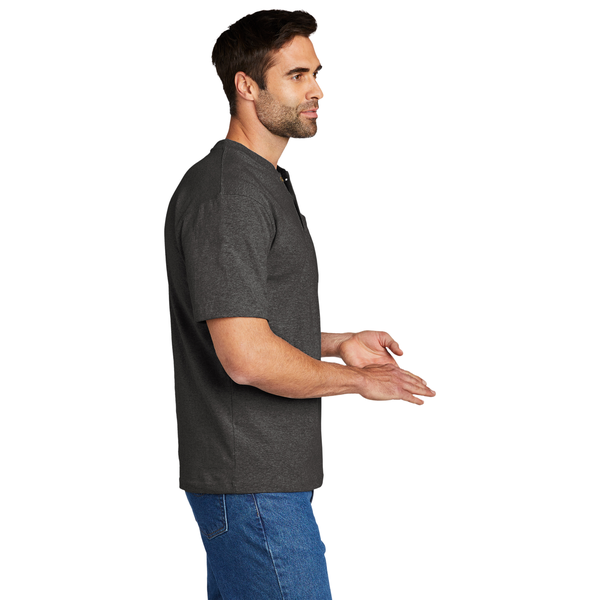 Carhartt® Short Sleeve Men's Henley Work T-Shirt
