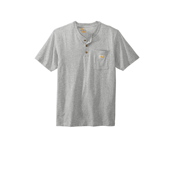 Carhartt® Short Sleeve Men's Henley Work T-Shirt