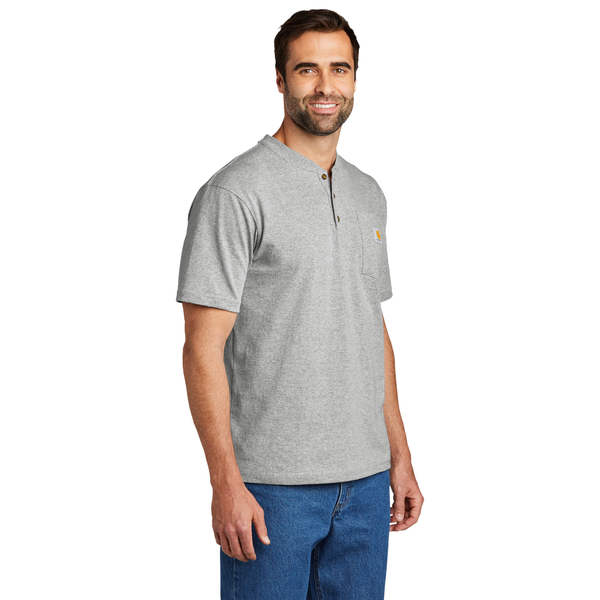 Carhartt® Short Sleeve Men's Henley Work T-Shirt