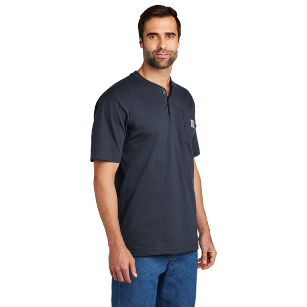 Carhartt® Short Sleeve Men's Henley Work T-Shirt