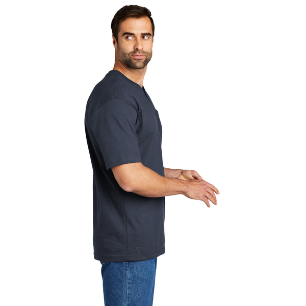 Carhartt® Short Sleeve Men's Henley Work T-Shirt