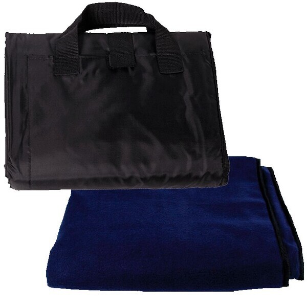 Foldable Fleece Picnic Blanket, 50" x 60"