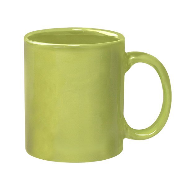 Colored Stoneware Mug w/ Cake Mix Gift Set, 11 oz.
