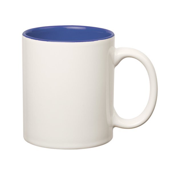 Colored Stoneware Mug w/ Cake Mix Gift Set, 11 oz.