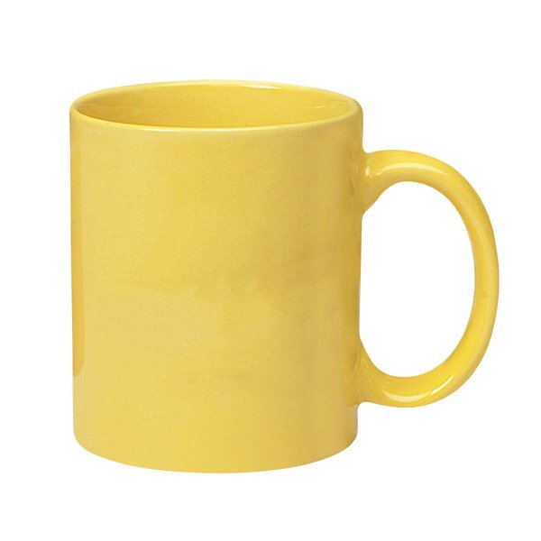 Colored Stoneware Mug w/ Cake Mix Gift Set, 11 oz.