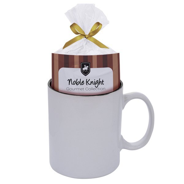 Colored Stoneware Mug w/ Cake Mix Gift Set, 11 oz.