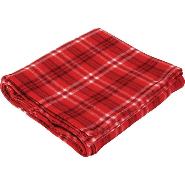 Plaid Lightweight Fleece Blanket, 50" x 60"