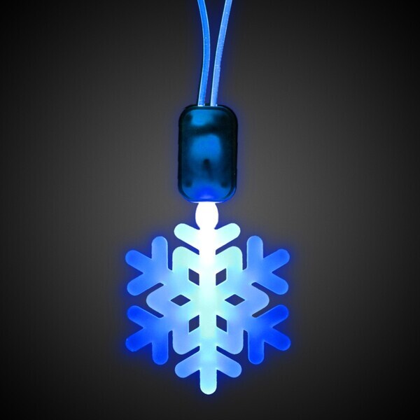 Snowflake LED Pendant Necklace