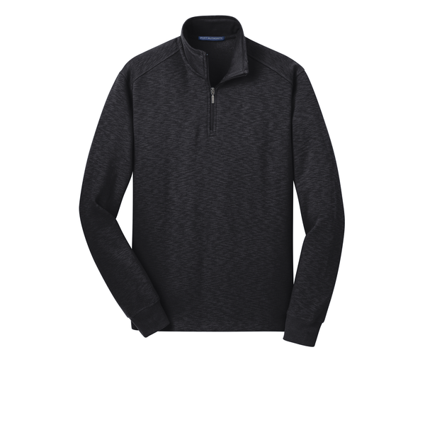 Port Authority® Slub Fleece 1/4 Zip Men's Pullover