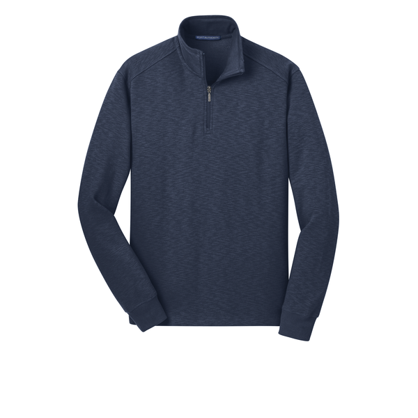 Port Authority® Slub Fleece 1/4 Zip Men's Pullover