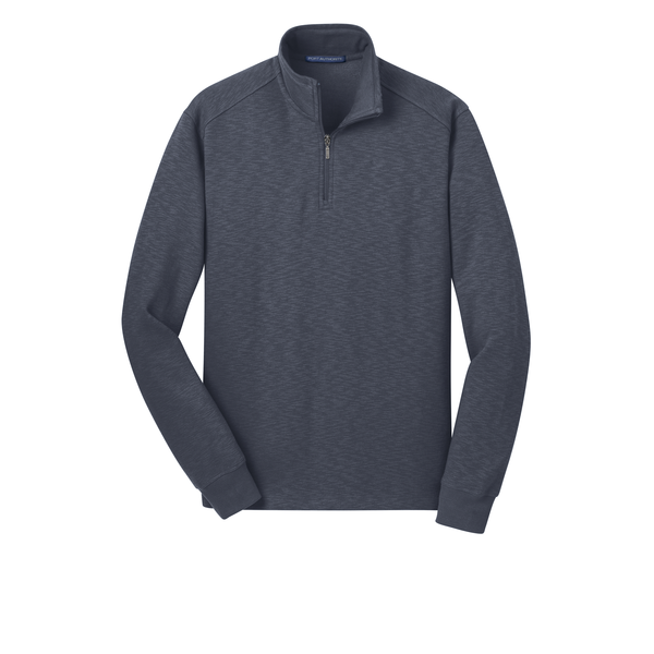 Port Authority® Slub Fleece 1/4 Zip Men's Pullover