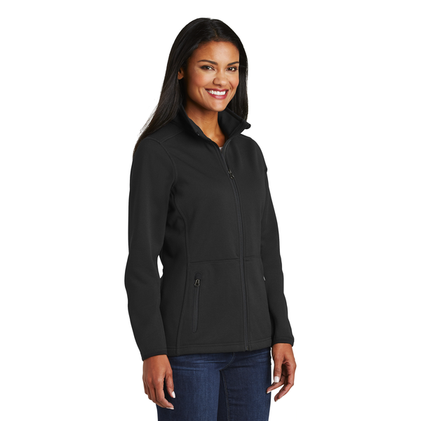 Port Authority® Pique Fleece Ladies' Jacket