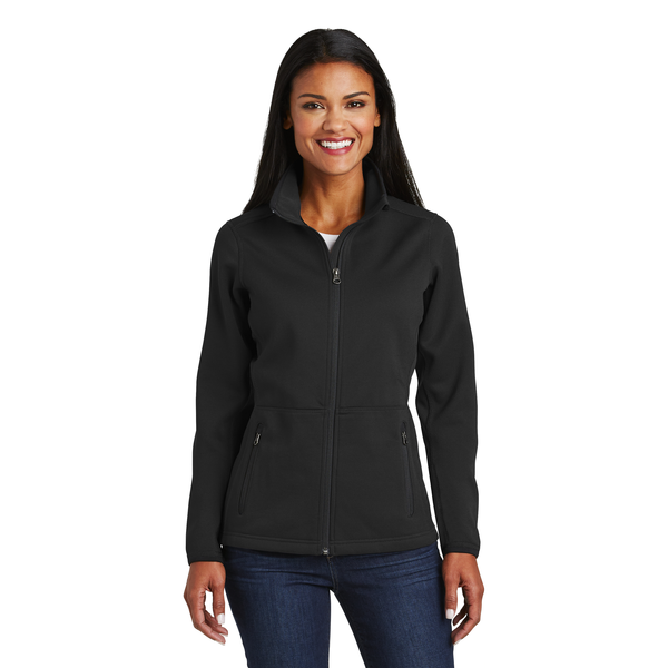 Port Authority® Pique Fleece Ladies' Jacket