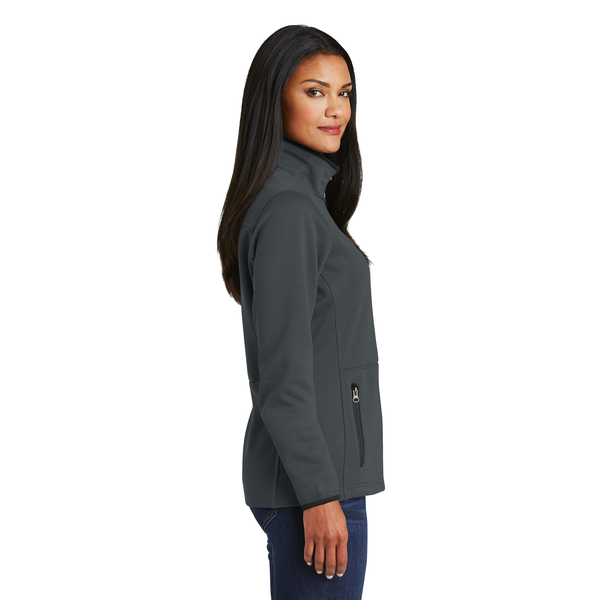 Port Authority® Pique Fleece Ladies' Jacket