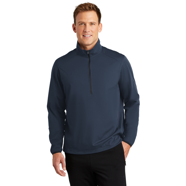 Port Authority® Active 1/2 Zip Soft Shell Men's Jacket