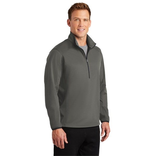 Port Authority® Active 1/2 Zip Soft Shell Men's Jacket