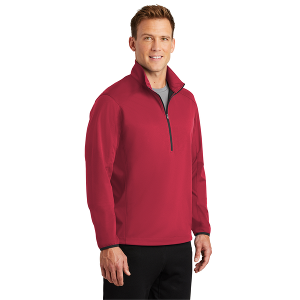 Port Authority® Active 1/2 Zip Soft Shell Men's Jacket