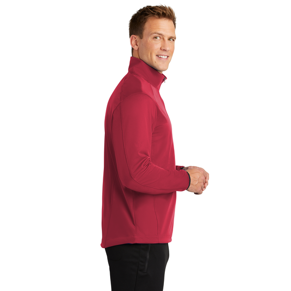 Port Authority® Active 1/2 Zip Soft Shell Men's Jacket