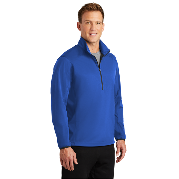 Port Authority® Active 1/2 Zip Soft Shell Men's Jacket