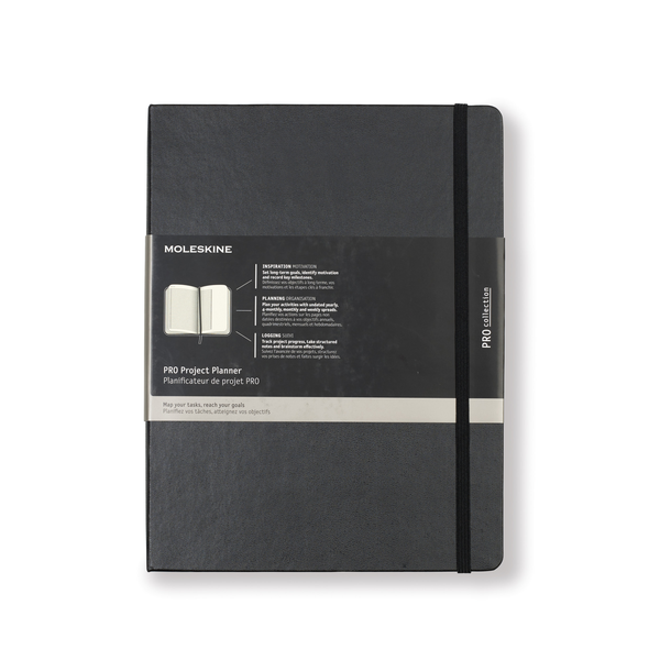 Moleskine® Hard Cover Ruled XL Professional Project Planner