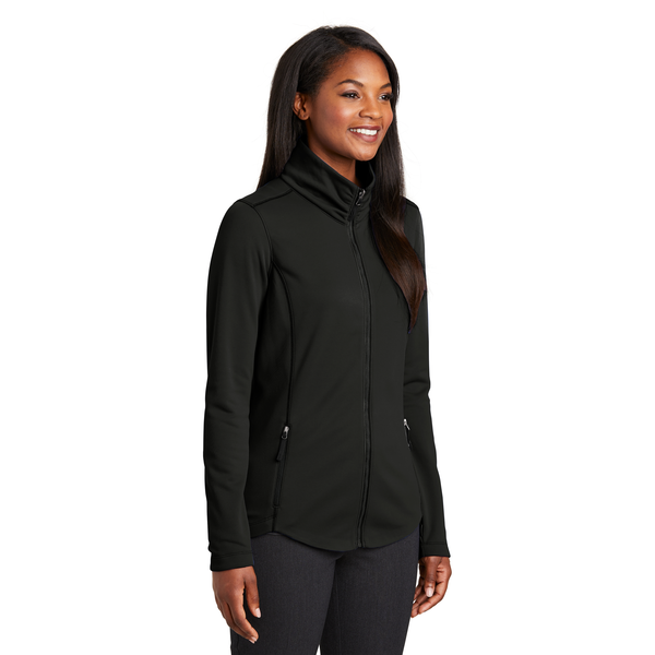 Port Authority® Collective Smooth Fleece Ladies' Jacket