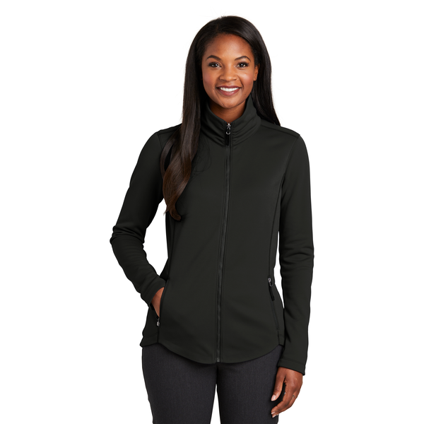 Port Authority® Collective Smooth Fleece Ladies' Jacket