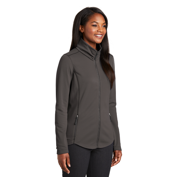 Port Authority® Collective Smooth Fleece Ladies' Jacket