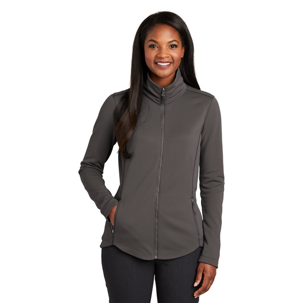 Port Authority® Collective Smooth Fleece Ladies' Jacket