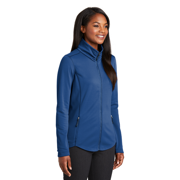 Port Authority® Collective Smooth Fleece Ladies' Jacket
