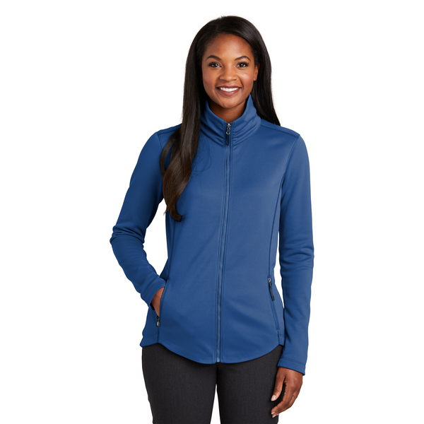 Port Authority® Collective Smooth Fleece Ladies' Jacket
