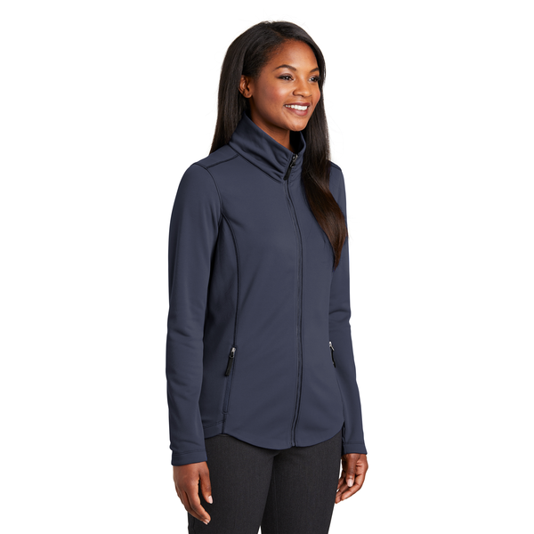 Port Authority® Collective Smooth Fleece Ladies' Jacket